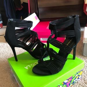 Black pentagon Shoe Republic LA